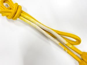 正絹　撚り房　手組帯締め